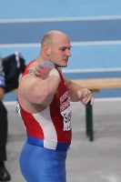 European Athletics Indoors Championships 2011 /Paris, FRA. Shot Put. Men. Bronze medallist. SIDOROV Maksim