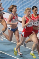 European Athletics Indoors Championships 2011 /Paris, FRA/ 1500m. Natalya Koreyva and Yelena Korobkina  