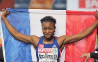 European Athletics Indoors Championships 2011 /Paris, FRA. Champion at pentathlon. NANA DJIMOU IDA, Antoinette  