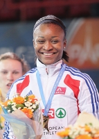 European Athletics Indoors Championships 2011 /Paris, FRA. Champion at pentathlon. NANA DJIMOU IDA Antoinette  