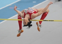 European Athletics Indoors Championships 2011 /Paris, FRA. High Jump. VENEVA-MATEEVA Venelina