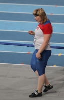 European Athletics Indoors Championships 2011 /Paris, FRA. Shot Put. Final. Tarasova Irina   