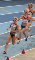 European Athletics Indoors Championships 2011 /Paris, FRA. 800m Women. Semifinals. MEADOWS Jennifer