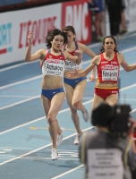 European Athletics Indoors Championships 2011 /Paris, FRA. Champion at 1500m. ARZHAKOVA Yelena
