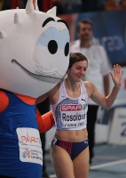 European Athletics Indoors Championships 2011 /Paris, FRA. Champion at 400m. ROSOLOVÁ Denisa