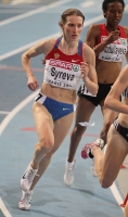 European Athletics Indoors Championships 2011 /Paris, FRA. Final at 3000m. SYREVA Olesya  