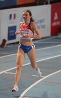 European Athletics Indoors Championships 2011 /Paris, FRA. Silvar at 3000m. SYREVA Olesya  