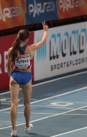 European Athletics Indoors Championships 2011 /Paris, FRA. Silvar at 3000m. SYREVA Olesya  