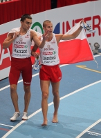 European Athletics Indoors Championships 2011 /Paris, FRA/ 800m Men. Final. KSZCZOT Adam, LEWANDOWSKI Marcin