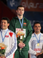 European Athletics Indoors Championships 2011 /Paris, FRA. Champion at Heptathlon. KRAUCHANKA Andrei