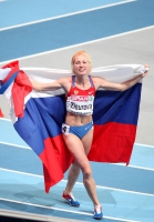 European Athletics Indoors Championships 2011 /Paris, FRA. Champion at 800m. ZINUROVA Yevgeniya