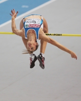 European Athletics Indoors Championships 2011 /Paris, FRA. Champion at High Jump Women. DI MARTINO Antonietta