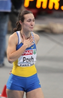 European Athletics Indoors Championships 2011 /Paris, FRA. Final at 60m. Champion POVH Olesya