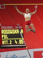 European Athletics Indoors Championships 2011 /Paris, FRA. Pole Vault. ROGOWSKA Anna
