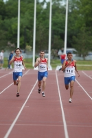 Russian Cup 2011. 400m. Krasnov Vladimir (N 140), Buryak Dmitriy (N 241), Dyldin Maksim (N 114)
