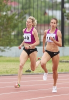 Russian Cup 2011. 400m. Klyuka Anastasiya and Klyuka Svetlana