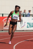 Memorial of brothers Znamenskih 2011. Winner at 200m. Tiffany Townsend