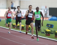 Memorial of brothers Znamenskih 2011. Winner at 800m. Yuriy Borzakovskiy