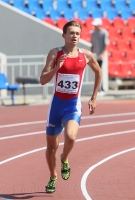 Russian Championships 2011. 1 day. Heat at 400m. Belikov Yuriy
