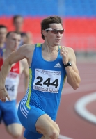 Russian Championships 2011. 1 day. Heat at 400m. Kruglyakov Valentin