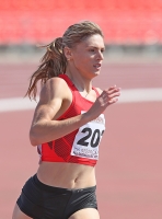 Russian Championships 2011. 1 day. Heat at 400m. Krivoshapka Antonina