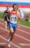 Russian Championships 2011. 1 day. Heat at 400m. Buryak Dmitriy