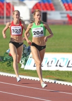 Russian Championships 2011. 1 day. 800m. Kostetskaya Yekaterina