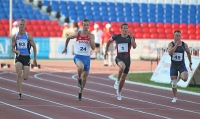 Russian Championships 2011. Day 2. 100m