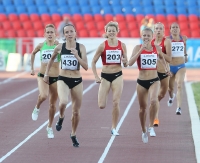 Russian Championships 2011. Day 2. Champion at 800m. Savinova Mariya