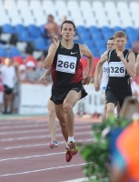 Russian Championships 2011. Day 2. Champion at 800m. Borzakovskiy Yuriy