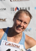 Russian Championships 2011. Day 2. Champion at 100h. Degtyaryeva Tatyana