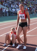 Russian Championships 2011. Day 2. Final at 400m. Krivoshapka Antonina and Zadorina Kseniya