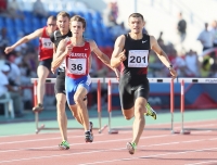 Russian Championships 2011. Day 3. Final at 400h. Derevyagin Aleksandr and Sakayev Vyacheslav