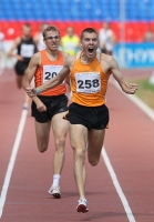 Russian Championships 2011. Day 4. Winner at 1500m. Smirnov Valentin