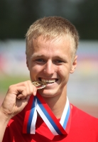 Russian Championships 2011. Day 4. Champion at 200m. Khyutte Aleksandr