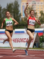 Russian Championships 2011. Day 4. Winner at 1500m. Martynova Yekaterina