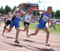 Russian Championships 2011. Day 4. 4x100m