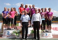 Russian Championships 2011. Day 4. 4x100m. 