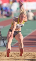 Olga Zaytseva. Russian Champion 2011 at long jump