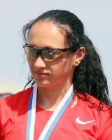 Aleksandra Fedoriva. Bronze medallist at Russian Championships 2011 at 100m