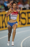 World Championships 2011 foto from Daegu. Heat at 400m. Anastasiya Kapachinskaya