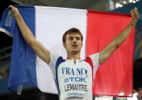 Christophe Lemaitre. Bronze medallist at World Championships 2011 (Daegu) at 200m (NR)