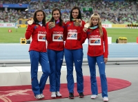 Lyudmila Litvinova. Bronze medalist at Worls Championships 2011 (Daegu) at 4x400m