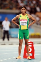 Caster Semenya. Silver at World Championships 2011 (Daegu) at 800m