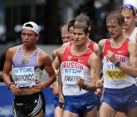 Vladimir Kanaykin. Silver medallist at World Championships 2011, Daegu at walk at 20km