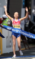 Olga Kaniskina. World champion 2011 (Daegu) at walk 20km 
