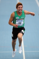 World Championships 2011 foto from Daegu. Kun-Woo Kim (KOR)