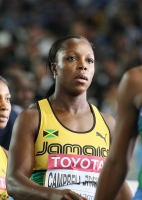 Veronica Campbell-Brown. World Championships 2011, Daegu. 100m
