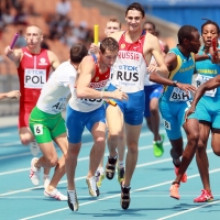 Denis Alekseyev. World Championships 2011 (Daegu). 4x400m