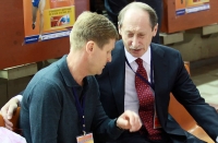 "Russian Winter" IAAF Indoor Permit Meetings. Viktor Chyegin and Valentin Balakhnichyev